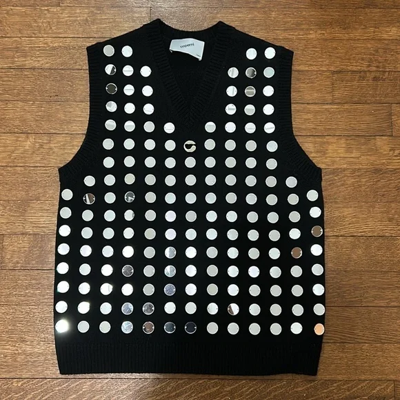 NEW Coperni mirror wool sweater vest